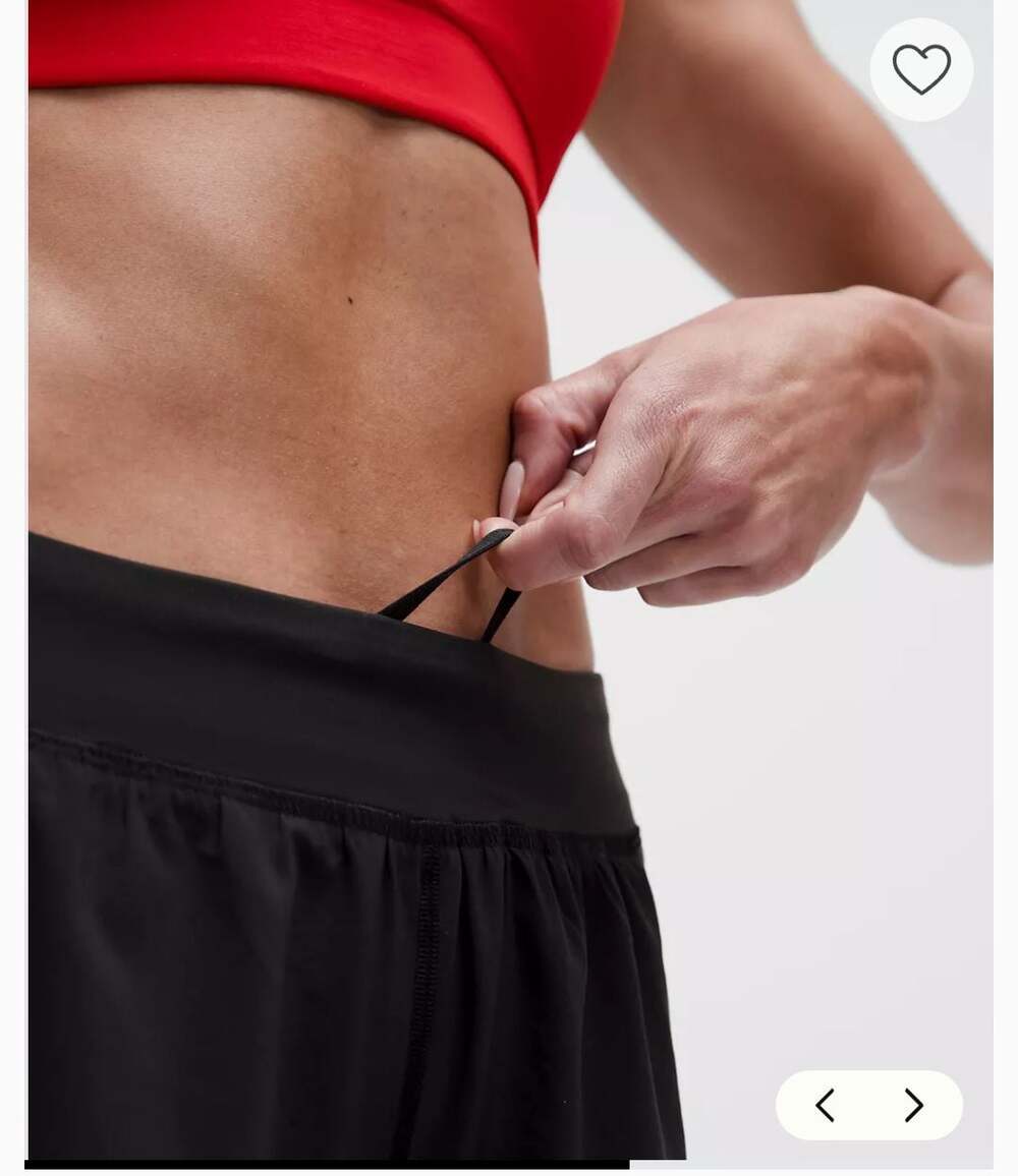 Lululemon Fast and Free High-Rise Classic-Fit Split Short 3" - Picture 4 of 6